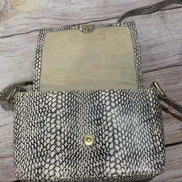 Rare India Hicks The Lady P Bag Snakeskin Purse - Picture 7 of 16